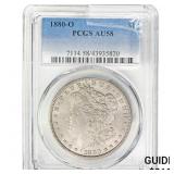 1880-O Morgan Silver Dollar PCGS AU58
