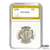 1930 Standing Liberty Quarter PGA MS63