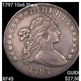 1797 10x6 Stars Draped Bust Dollar