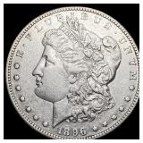 1896-S Morgan Silver Dollar CLOSELY UNCIRCULATED