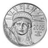 2005 US 1/4oz Platinum Eagle SUPERB GEM BU