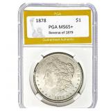 1878 Morgan Dollar Reverse of 1879 PGA M