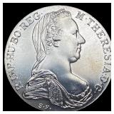 1780 Austria Maria Theresa Thaler UNCIRCULATED