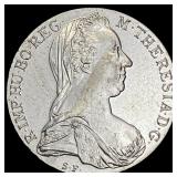 1780 Maria Theresa Thaler UNCIRCULATED