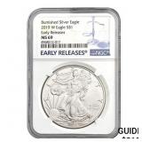 2019-W Silver Eagle NGC MS69