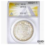1879 Morgan Silver Dollar ANACS MS62