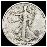 1921-S Walking Liberty Half Dollar LIGHTLY CIRCULA