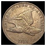 1858 Flying Eagle Cent CLOSELY UNCIRCULATED