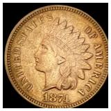 1874 Indian Head Cent CLOSELY UNCIRCULATED