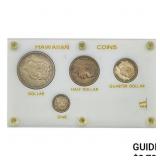 1883 Hawaiian Coins Collection [10C-$1]