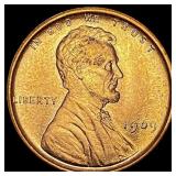 1909 Lincoln Wheat Cent V.D.B. GEM BU