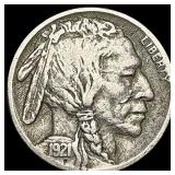 1921-S Buffalo Nickel LIGHTLY CIRCULATED