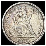 1875-S Seated Liberty Dime CLOSELY UNCIRCULATED