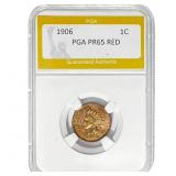 1906 Indian Head Cent PGA PR65 RED