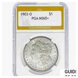1903-O Morgan Silver Dollar PGA MS65+
