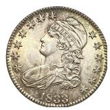 1833 Capped Bust Half Dollar