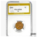 1895 Indian Head Cent PGA MS66 RB
