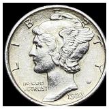 1923-S Mercury Dime CLOSELY UNCIRCULATED