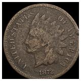 1872 Indian Head Cent NICELY CIRCULATED