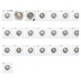1913-1937 Varied Date Buffalo Nickel Lot [22 Coins