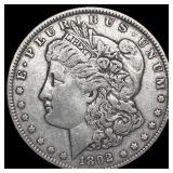 1892 Morgan Silver Dollar LIGHTLY CIRCULATED