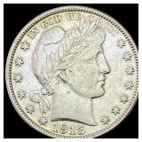 1915-D Barber Half Dollar