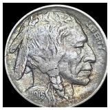1915-D Buffalo Nickel CHOICE AU