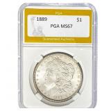 1889 Morgan Silver Dollar PGA MS67