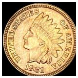 1881 Indian Head Cent UNCIRCULATED