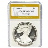1988-S Silver Eagle PGA PR70 DCAM