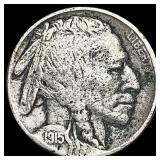 1915-D Buffalo Nickel NICELY CIRCULATED