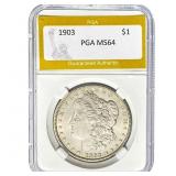 1903 Morgan Silver Dollar PGA MS64