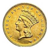 1879 Rare Gold Dollar