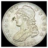 1833 Capped Bust Half Dollar