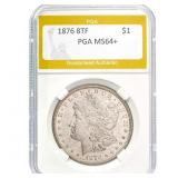 1878 8TF Morgan Dollar PGA MS64+