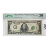 1934 US $500 Federal Reserve Note PMG VF30