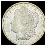 1891 Morgan Silver Dollar