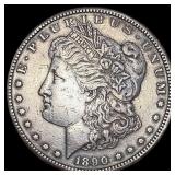 1890-CC Morgan Silver Dollar CLOSELY UNCIRCULATED