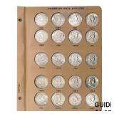 1948-1963 Franklin 50C Album [35 Coins]