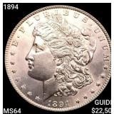 1894 Morgan Silver Dollar