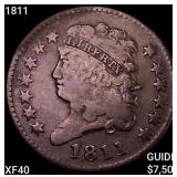 1811 Classic Head Half Cent