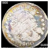 1800 Draped Bust Half Dime LIGHTLY CIRCULATED