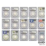[15]2009-2013 U.S. Commem. Quarters PCGS PR69