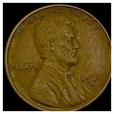 1931-S Lincoln Wheat Cent CHOICE AU