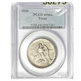 1936 Texas Half Dollar PCGS MS64