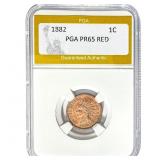 1882 Indian Head Cent PGA PR65 RED