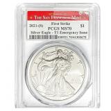 2021-(S) Silver Eagle PCGS MS70