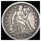 1853 Seated Liberty Dime (Arrows) LIGHTLY CIRCULAT