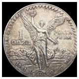 1991 Mexico 1 Onza Silver Libertad GEM BU
