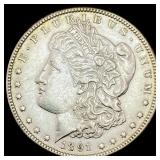 1891-CC Morgan Silver Dollar